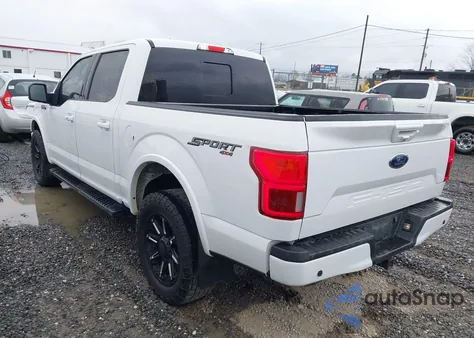 2018 Ford F-150 Lariat from USA, damaged, VIN 1FTEW1E57JFD89572